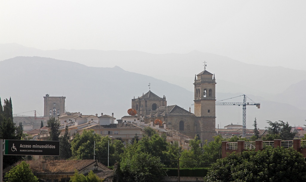 View with Monastery of San Jerónimo de Granada